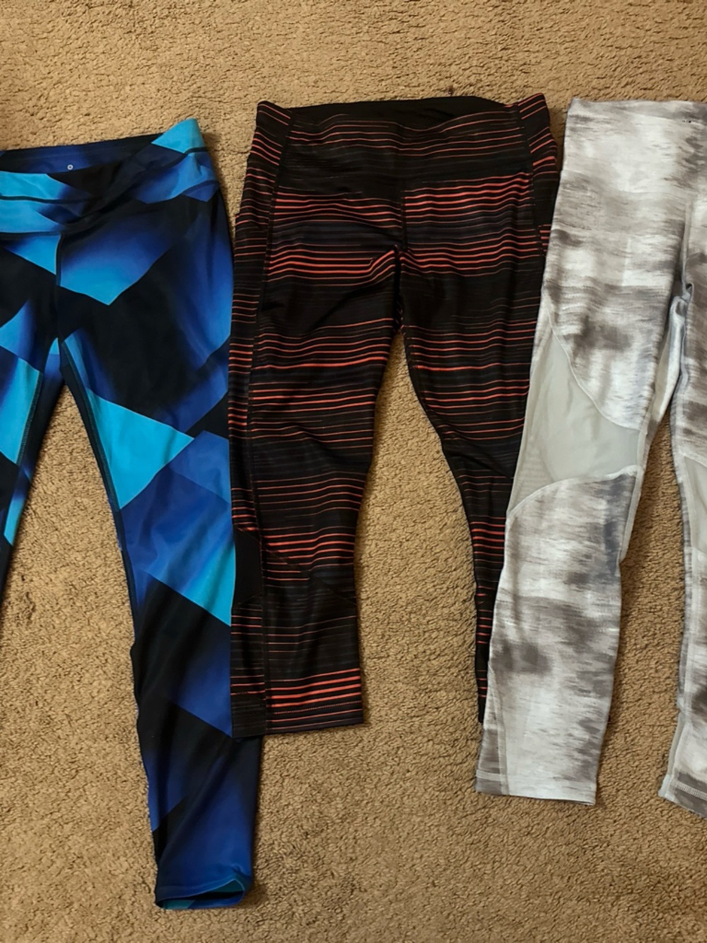 Lot Of Women’s Activewear Pants Cropped Leggings Lululemon Size 8/Medium Athleta